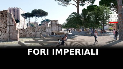 Fori Imperiali, nuova passeggiata nella storia a Roma