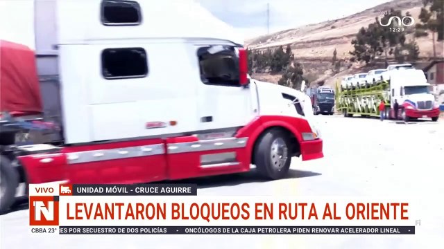 Levantan los bloqueos en la carretera antigua a Santa Cruz, luego de 23 días
