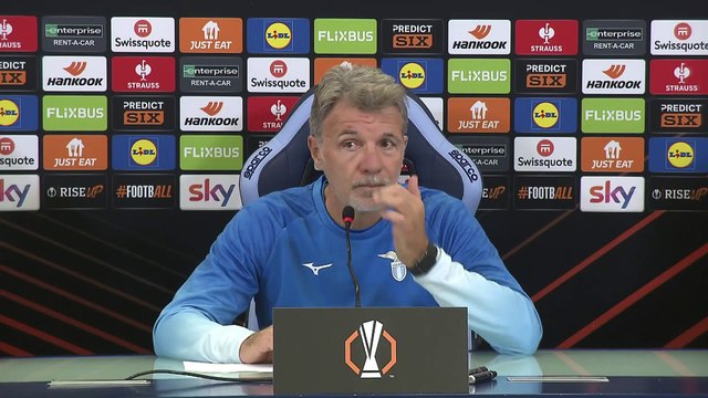 LAZIO-PORTO, LA CONFERENZA DI MARCO BARONI DELLA VIGILIA