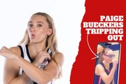 Paige Bueckers' quirky pre-game routine has fans doing a double take
