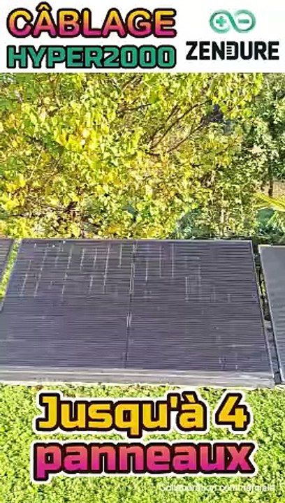 Comment brancher l'onduleur Hyper 2000 SolarFlow de Zendure ?