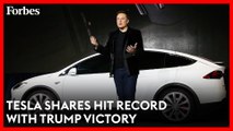 Tesla Shares Soar 12% Toward Record In Premarket Trading As Trump Wins Election | Forbes Topline