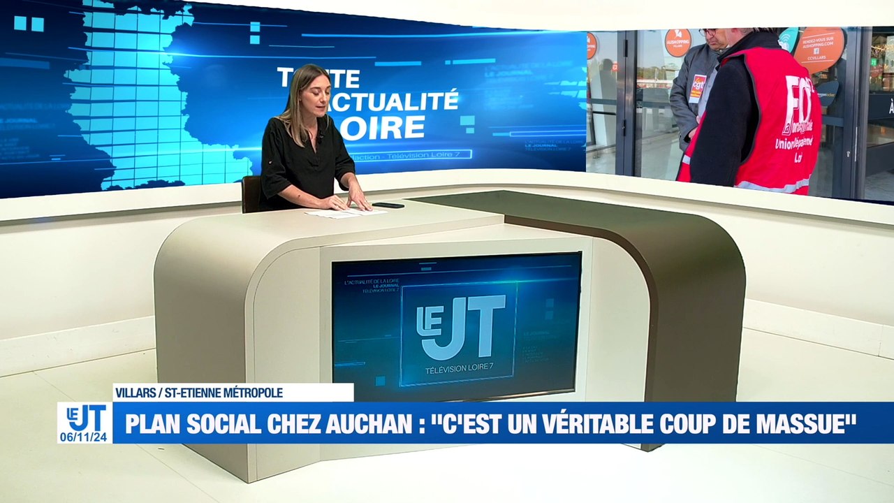 Les réactions dans la Loire à la victoire de Donald Trump / Un plan social à Auchan / Il passe le Vendée Globe dans son jardin