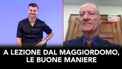 A lezione dal Maggiordomo, le buone maniere