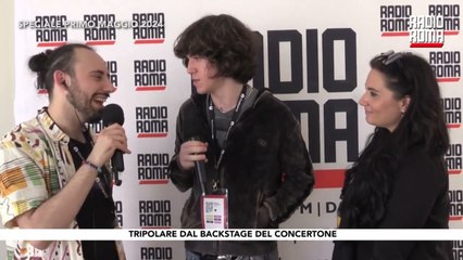 Tripolare al Primo Maggio 2024 - Backstage di Radio Roma