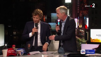 Elections américaines : Laurent Delahousse se lâche en plein direct sur France 2