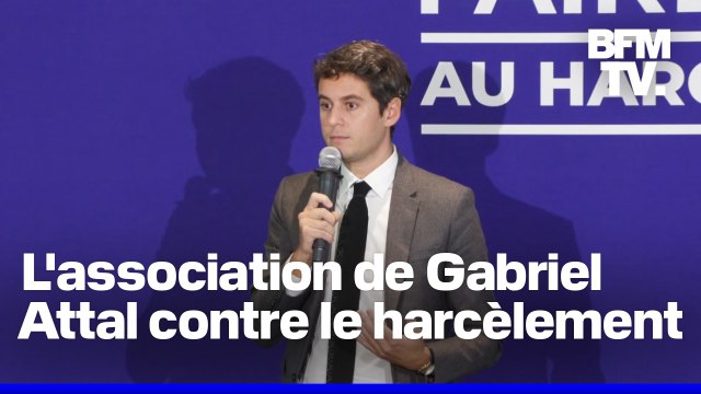 Gabriel Attal lance l'association Faire Face pour lutter contre le harcèlement scolaire