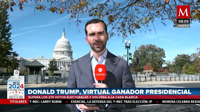 Donald Trump es el virtual ganador de las elecciones presidenciales en Estados Unidos