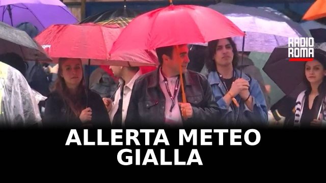 Concertone sotto la pioggia, oggi altra allerta meteo gialla