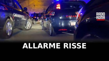 Roma, allarme risse nel fine settimana