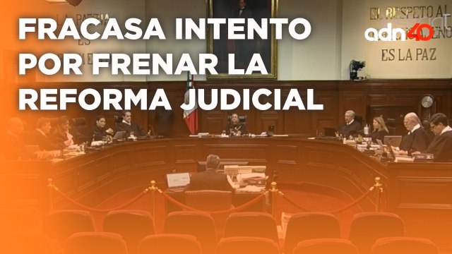 La SCJN desestimó el proyecto del ministro Juan Luis González en contra de la Reforma Judicial