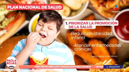 El Plan Nacional de Salud de México cuenta con cinco puntos estratégicos