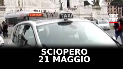 Taxi, a Roma sciopero il 21 Maggio