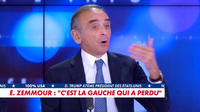 Eric Zemmour : «Les Américains ne veulent pas être minoritaires dans leur pays.»