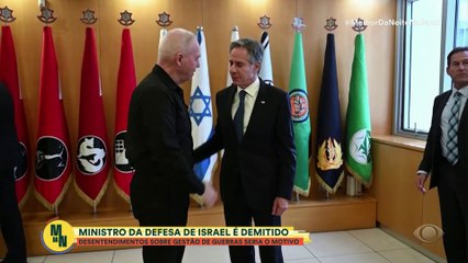 Ministro da defesa de Israel é demitido | Melhor da Noite