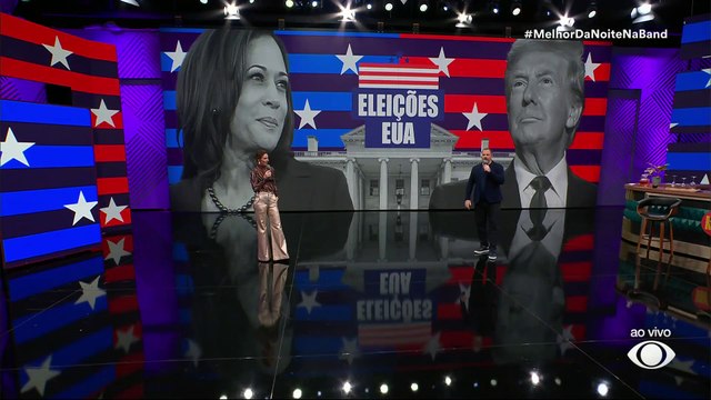 Eleições dos EUA: últimas notícias com Eduardo Barão | Melhor da Noite