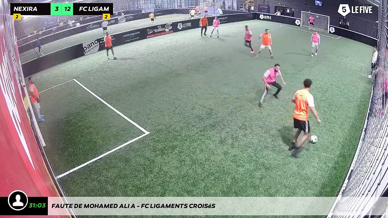 Faute de Mohamed Ali A - Fc Ligaments Croisés