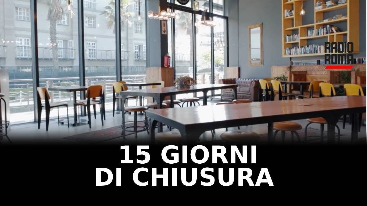 Roma, stretta dehors: 15 giorni di chiusura per gli esercizi