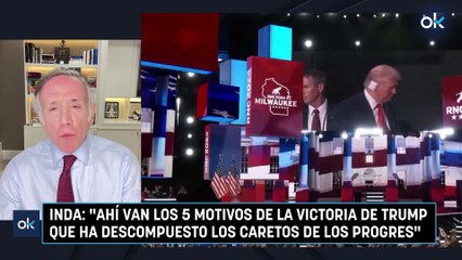 Inda: "Ahí van los 5 motivos de la victoria de Trump que ha descompuesto los caretos de los progres"