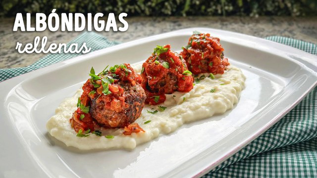 Albóndigas rellenas de queso, ¡deliciosas y súper fáciles!