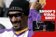 Snoop Dogg surprises with Kai Cenat and his last basketball shot goes viral