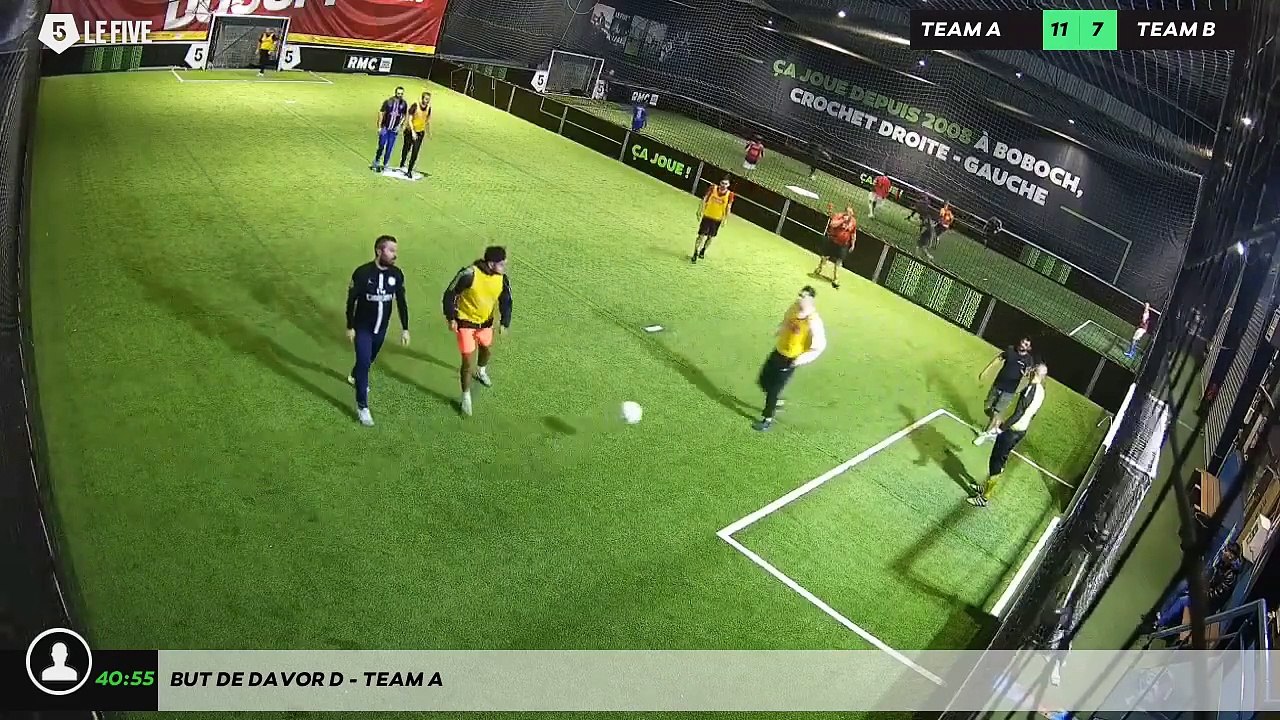 But de Davor D - Team A