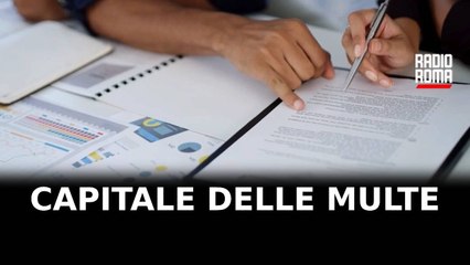 Roma è anche capitale delle multe in Italia