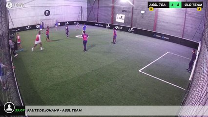 Faute de Johan P - Assl Team