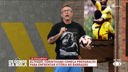 Neto critica Ramón Díaz, técnico do Corinthians: “Nunca repete escalação”