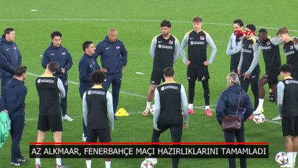 AZ Alkmaar, Fenerbahçe maçına hazır!