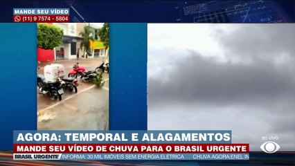 Temporal em SP: Defesa Civil instala gabinete de crise para o estado