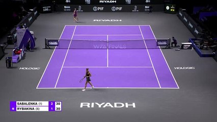 Sabalenka ends season as World No. 1 despite loss to Rybakina