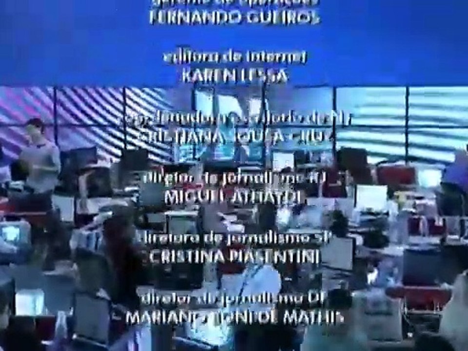 Encerramento Jornal Nacional e Início Amor à Vida (10/07/2013) (SIMULAÇÃO)