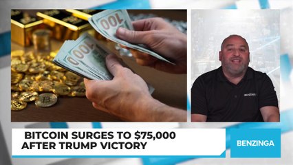 Bitcoin Surges To $75,000 After Trump Victory