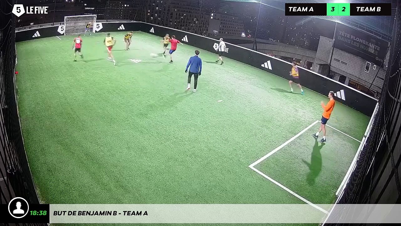 But de Benjamin B - Team A