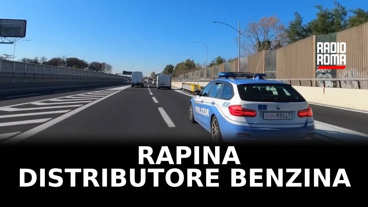 Rapina in un distributore di benzina a Viterbo