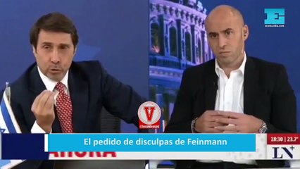 El pedido de disculpas de Feinmann