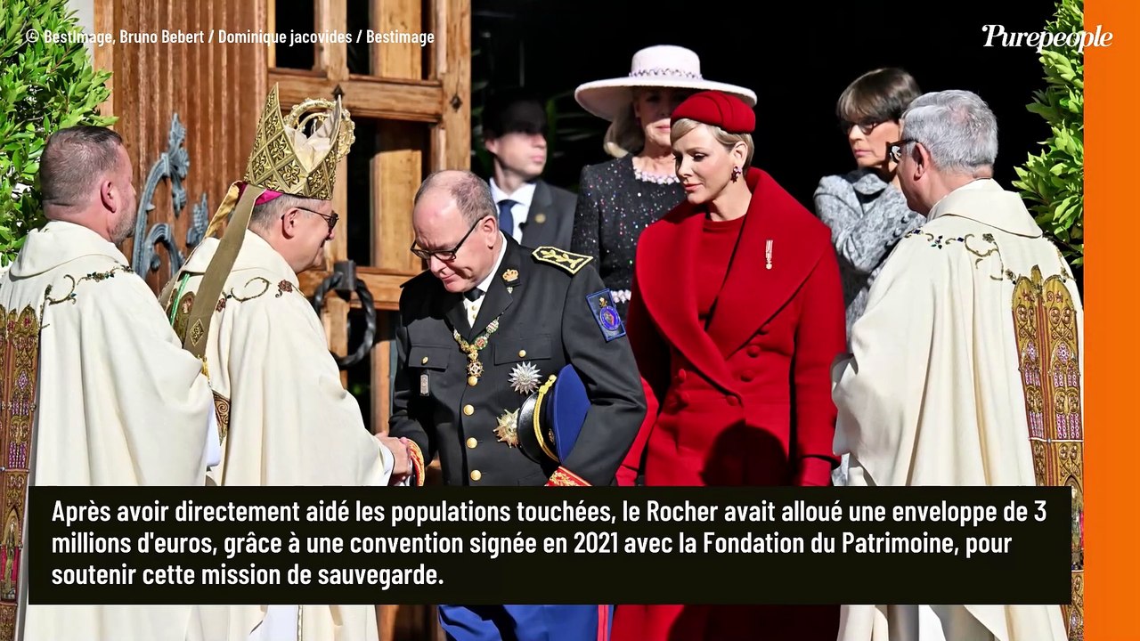 Albert II et Charlène de Monaco au plus près des autres : le couple princier en première ligne pour...