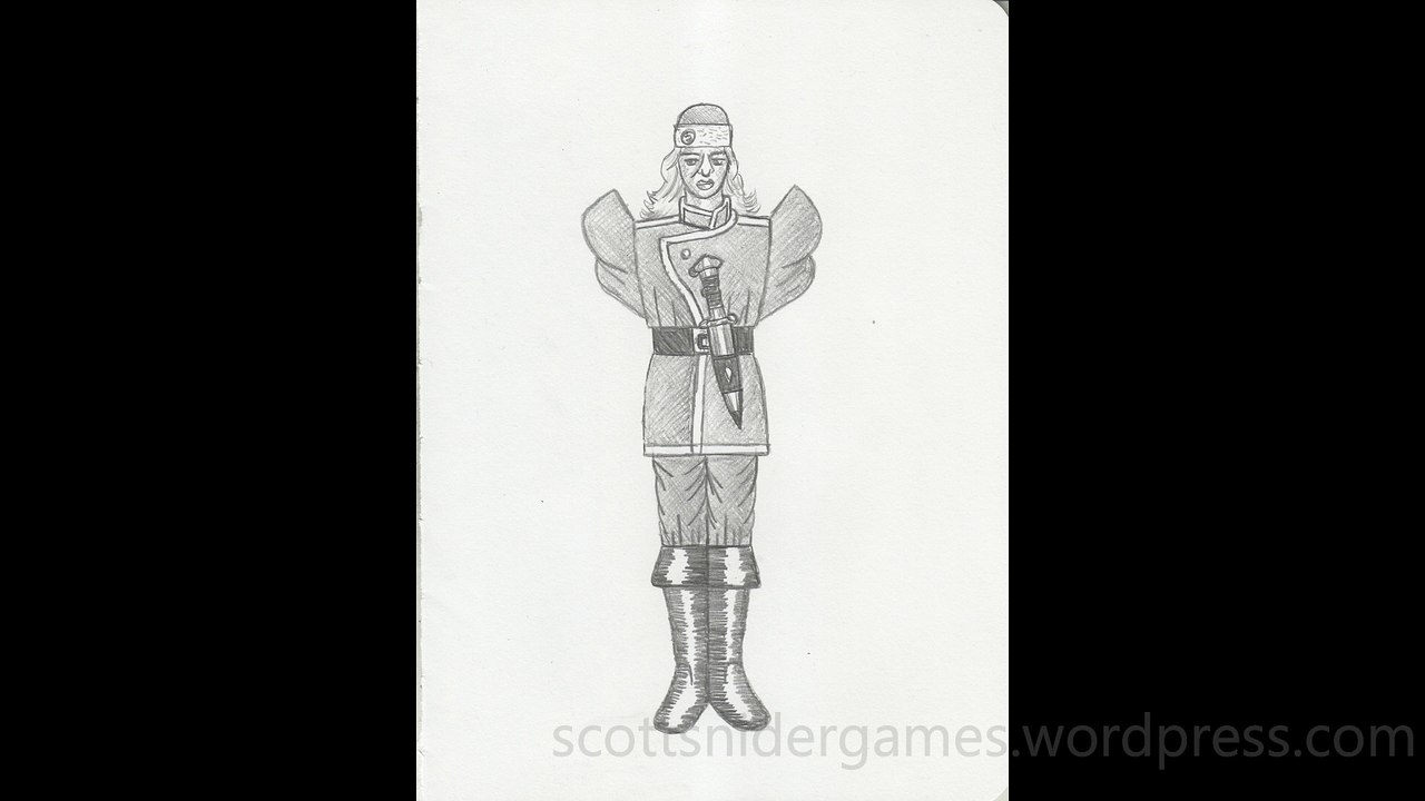 Soldier Pencil Sketch Video #499 (11-06-2024)