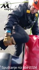 emGAZELA H-45 (SA342) Soko - Spuštanje niz uže STS Mahovljani LQBK Banja Luka S24+ 2024