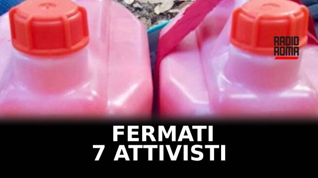 Fermati 7 attivisti Ultima Generazione con 20 litri vernice rosa