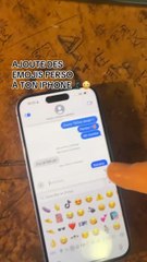 AJOUTE DES EMOJIS PERSONNALISÉS SUR IPHONE 🗿😱