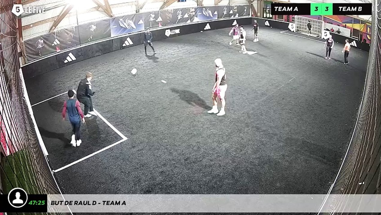 But de Raul D - Team A