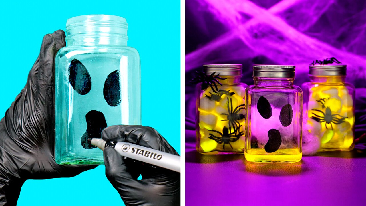 IDÉES DE DÉCO HALLOWEEN FACILES POUR ÉPATER VOS INVITÉS DE SOIRÉE ! 🎃👻