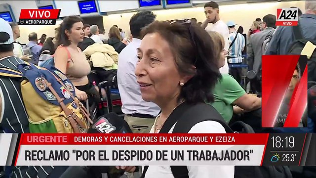 🔴SORPRESIVA ASAMBLEA GREMIAL DE INTERCARGO: DEMORAS Y CANCELACIONES EN AEROPARQUE Y EZEIZA