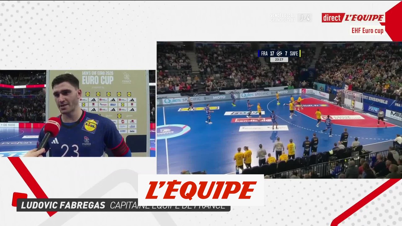 Fabregas : « On est satisfaits » - Hand - Euro Cup (H) - Bleus