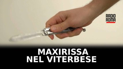 Maxirissa nel Viterbese, 6 feriti