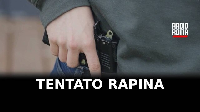 Armato di pistola tenta rapina alle poste di Roma