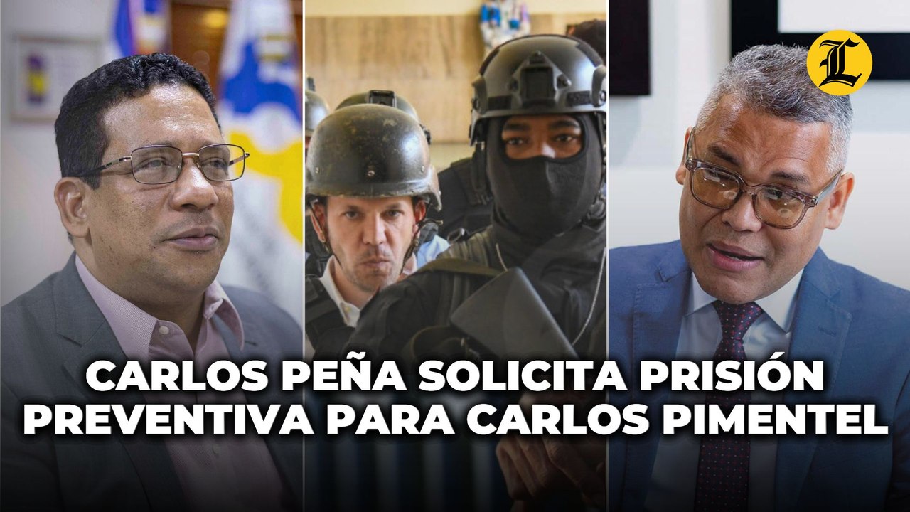 Carlos Peña pide que se imponga prisión preventiva a Carlos Pimentel por caso camaleón