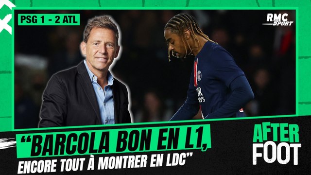 PSG 1-2 Atlético : Barcola ? Bon en L1... en Ligue des champions il a encore tout à montrer analyse Riolo